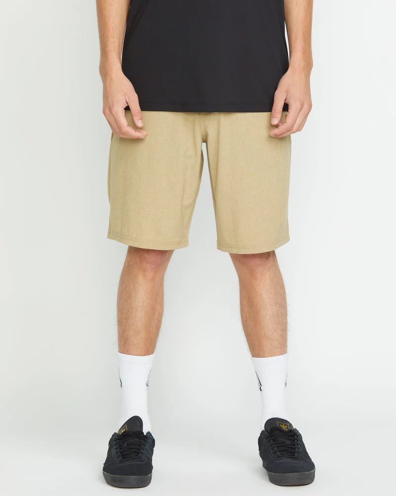 Frickin Cross Shred Static 20" Hybrid-Shorts - Dark Khaki