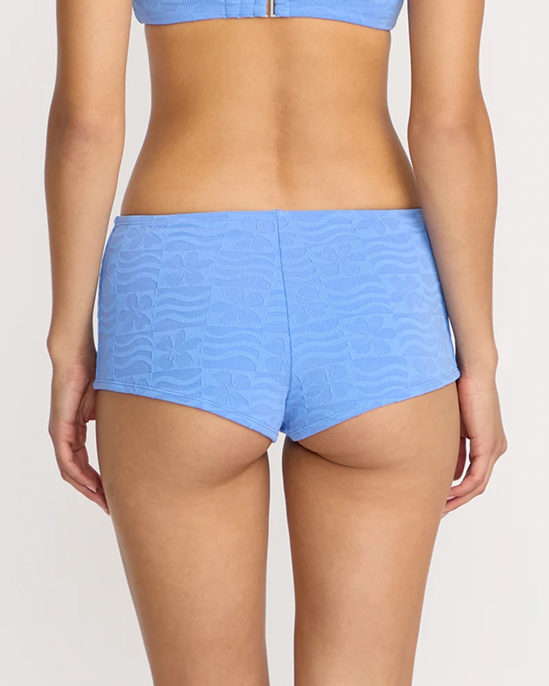 Coco Surf Short Bikinihose - Light Blue Acid