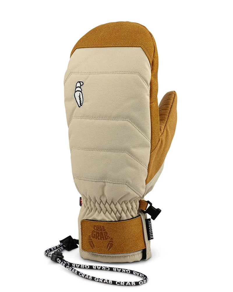Crab Grab: Snuggler Mitt (Cream & Tan)