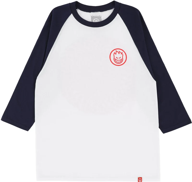 Spitfire Swirled Classic 3/4 Sleeve T-Shirt