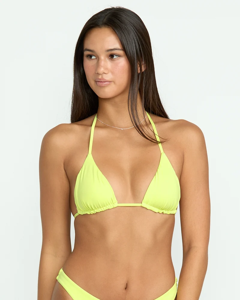 Simply Seamless Triangel Bikinioberteil - Island Green
