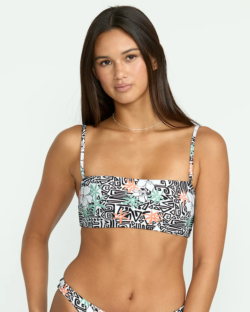 Sol Rebel Tube Bandeau Bikinioberteil - Star White