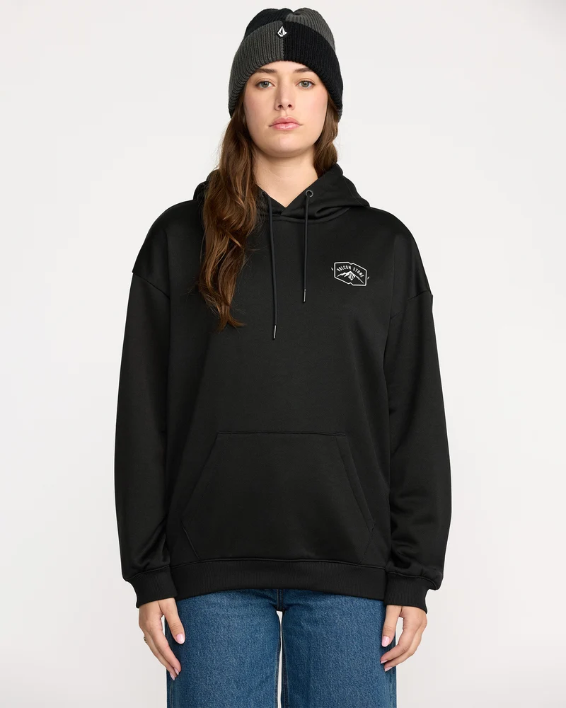 Essential Hydro Kapuzenpullover - Black