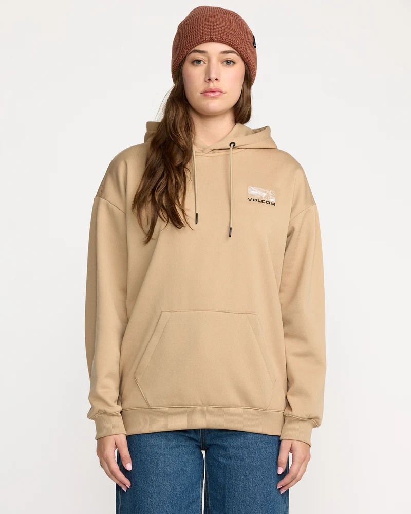 Essential Hydro Kapuzenpullover - Oatmeal