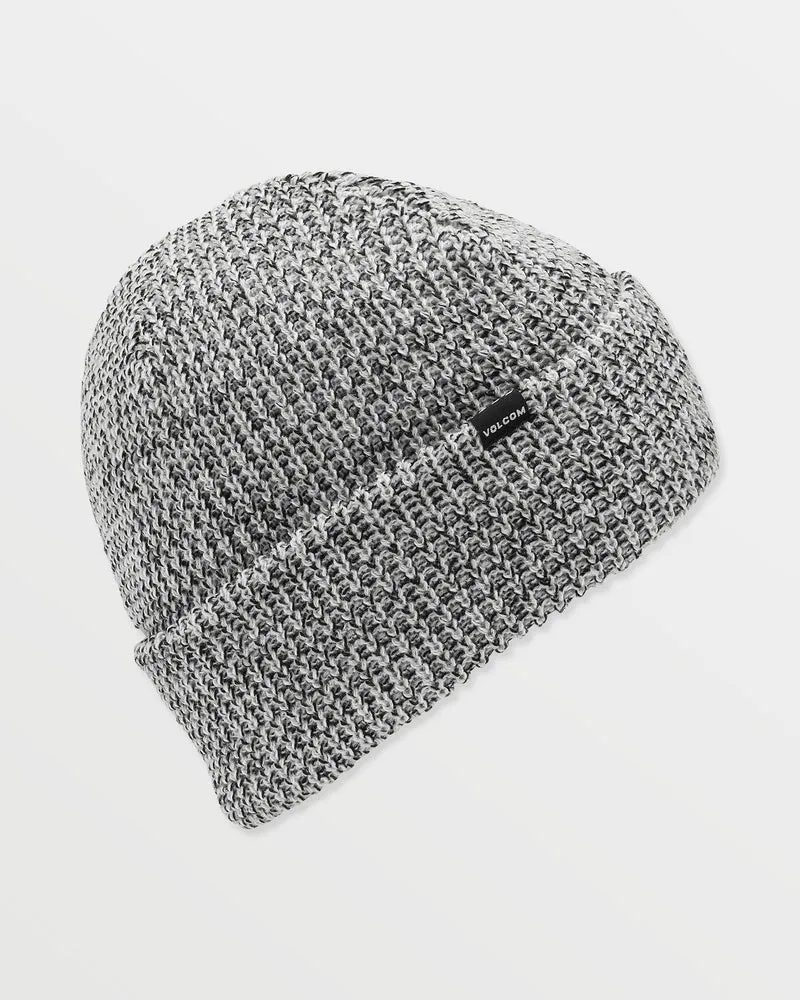 Stoned Knit Beanie- Black