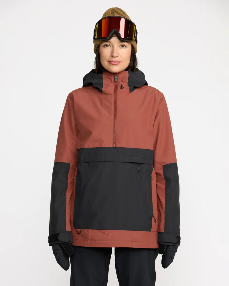 Harlan Pullover Jacke - Henna
