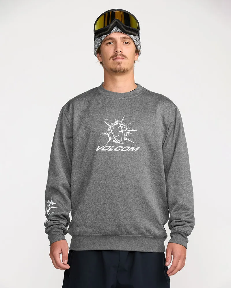 Hydro Fleece Sweatshirt - Heather Black