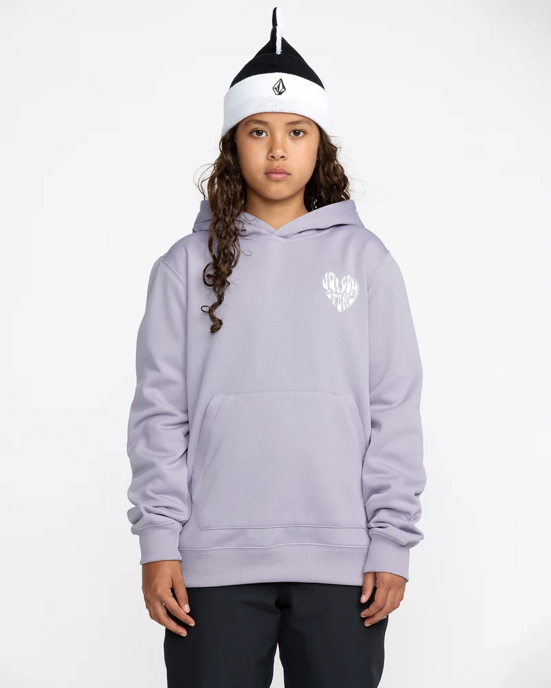 Hydro Fleece Kapuzenpullover - Lavender Aura