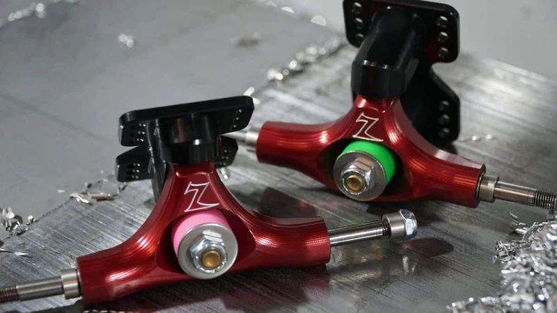 Zealous: 107mm-120mm V2 Downhill Slalom Longboard Trucks
