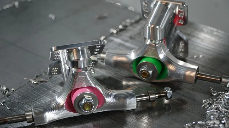 Zealous: 107mm-120mm V2 Downhill Slalom Longboard Trucks