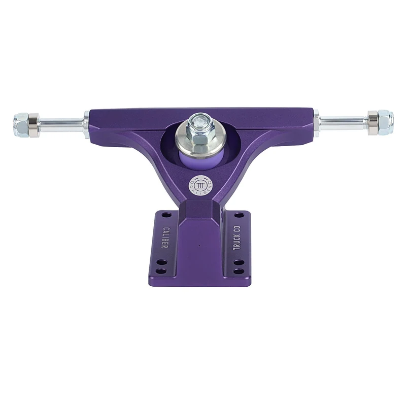Caliber III: 125mm Precision 25° Raked Purple Longboard Truck
