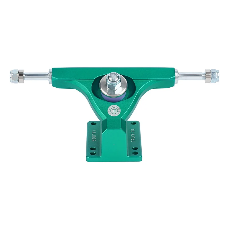 Caliber III: 125mm Precision 30° Raked Green Longboard Truck