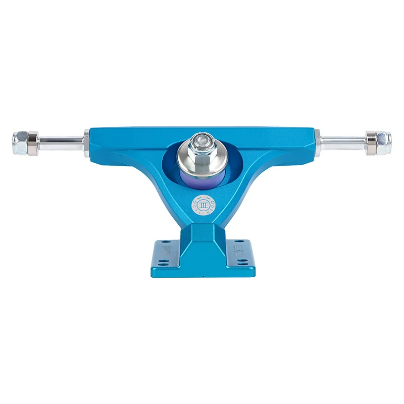 Caliber III: 125mm Precision 44° Raked Blue Longboard Truck