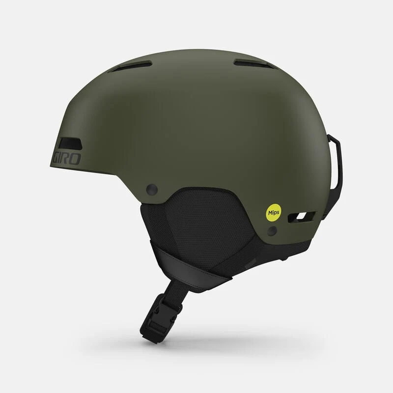 Giro: Ledge FS MIPS Snow Helmet (Matte Trail Green)