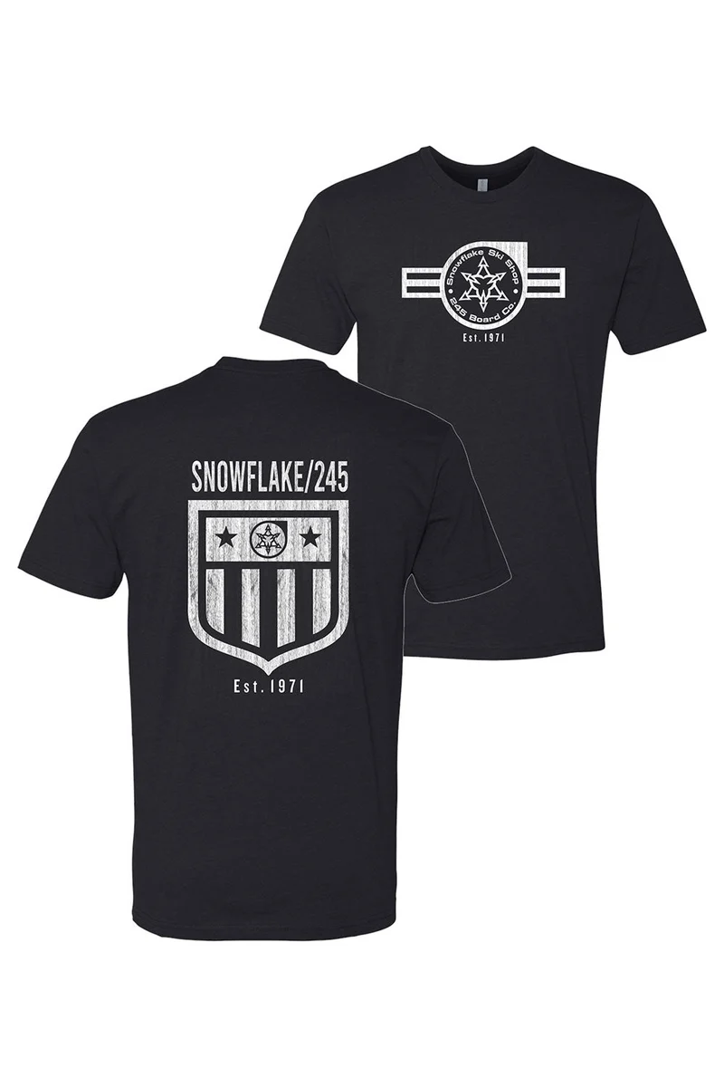 Snowflake Ski Shop Olympic Tee - Adult