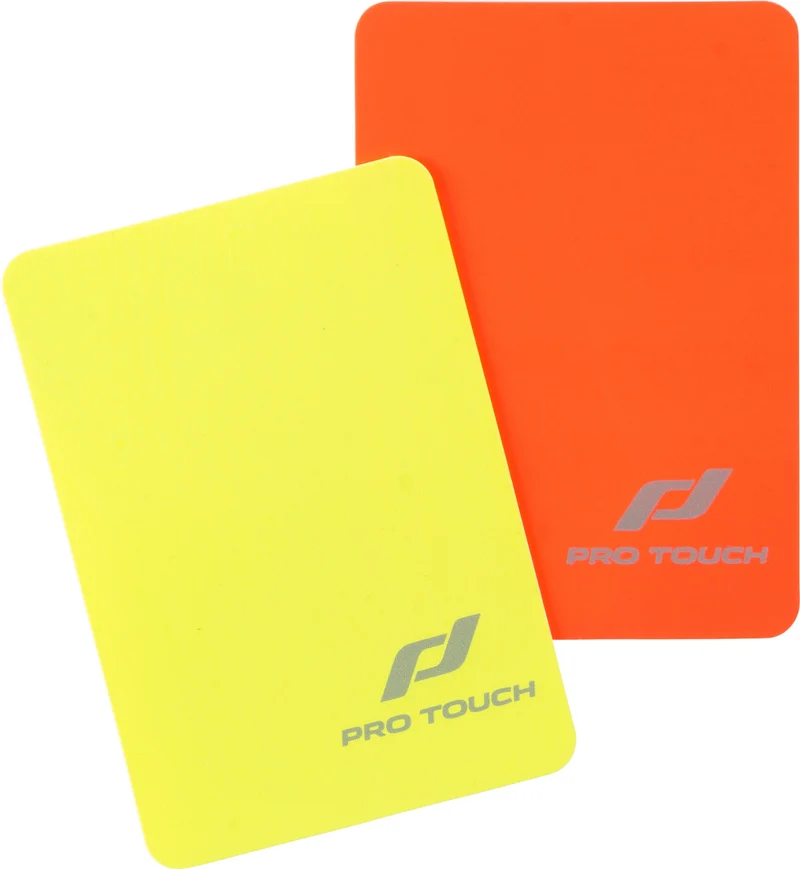 PRO TOUCH Schiri-Karten-Set mit roter & gelber Karte