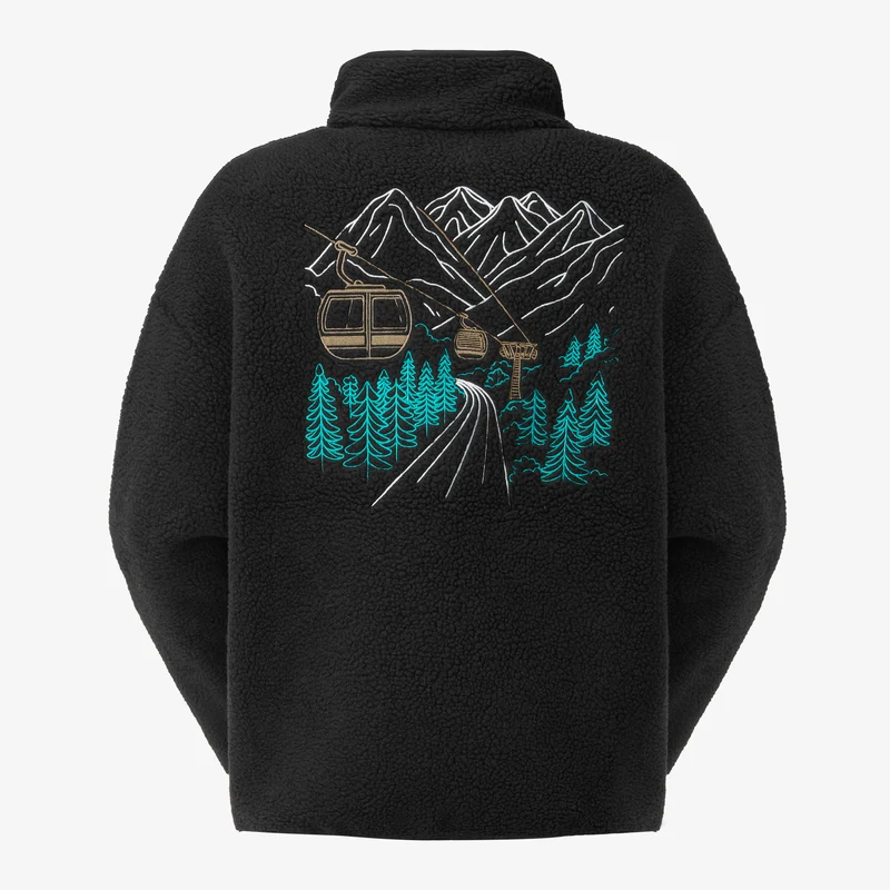 Polaire homme zippée HAFDALS EMB