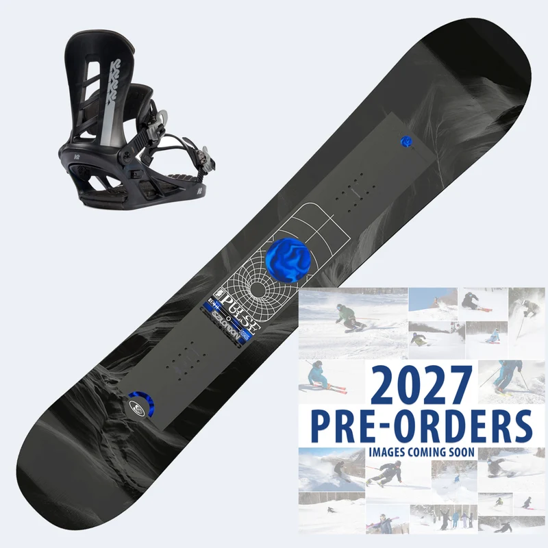 2027 Salomon Snowboard with K2 Boots and Bindings