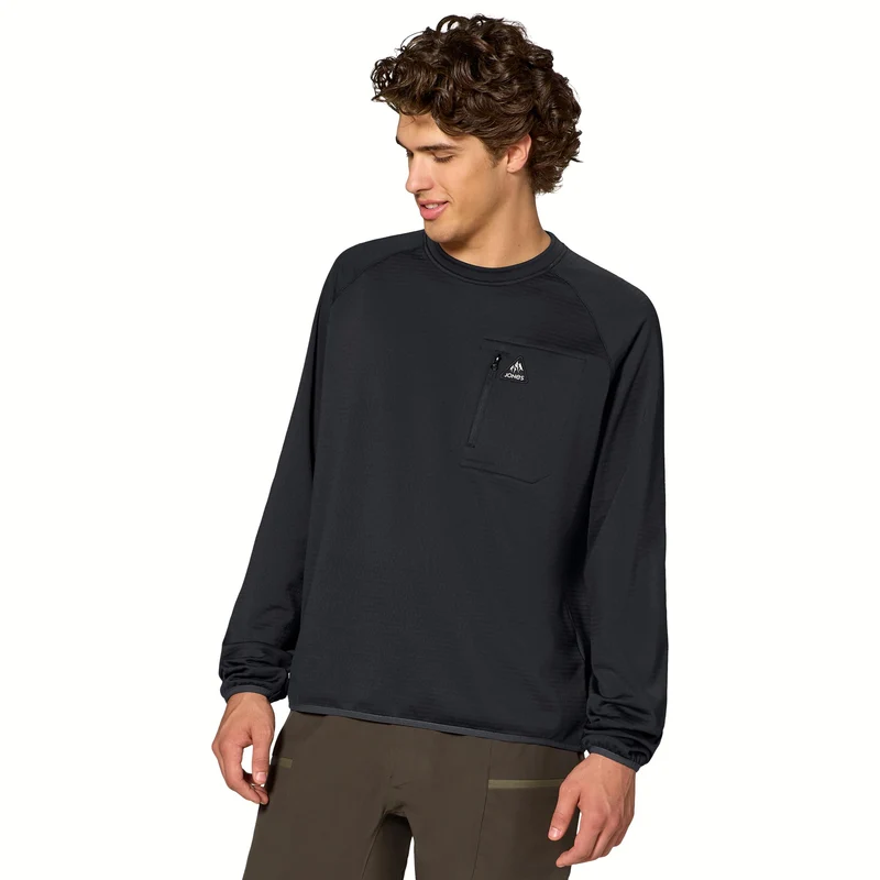 Jones Fleece Flagship Grid Crew