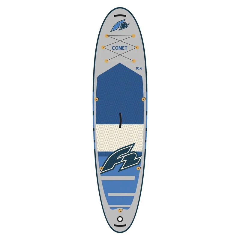 F2 SUP Stand Up Paddle Board Comet - Board only Grau - Größe wählbar