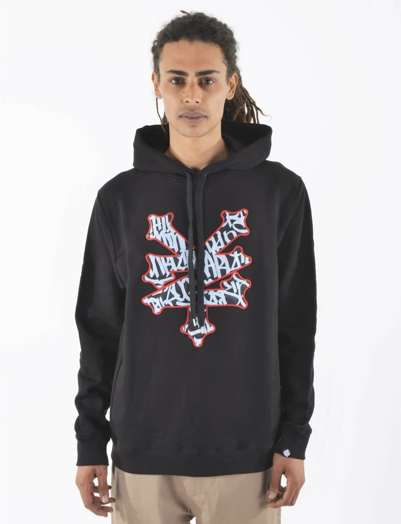 ZOO York Hoodie Felpa Logo Black