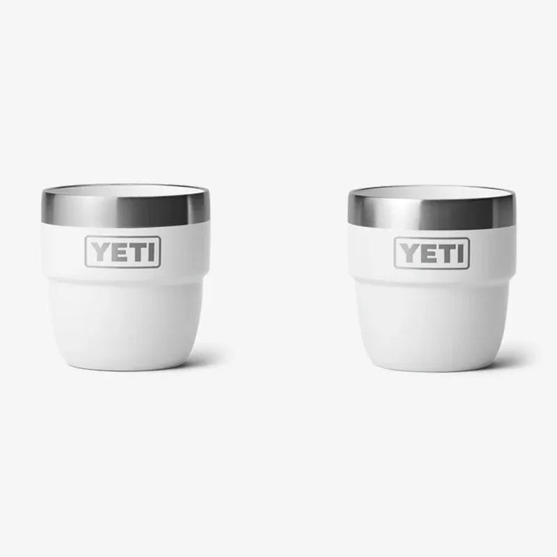 Yeti Rambler Stapelbare Tasse 4oz (180ml) 2er Set