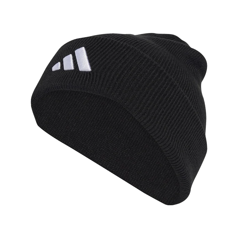 ADIDAS Beanie NEW LOG BEA CUF mit 3-Streifen-Logo