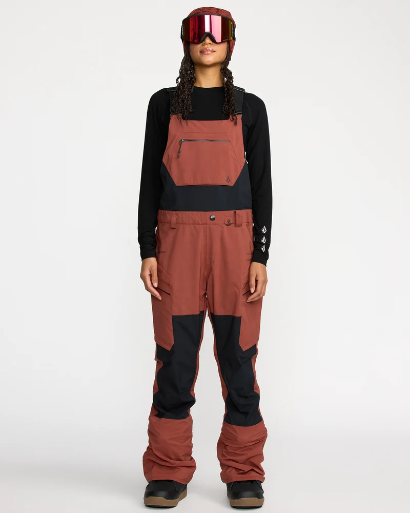 Ash Stretch Gore-Tex Latzhose - Henna