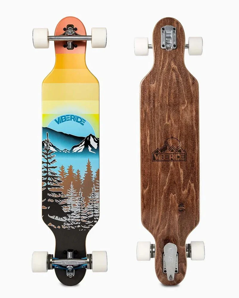 VibeRide: Vintage Valley Brakeboard Longboard Complete