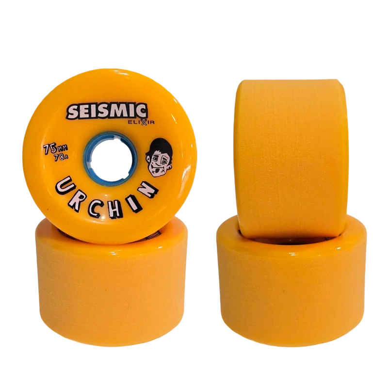 Seismic: 75mm 78a Urchin Defcon Longboard Skateboard Wheels