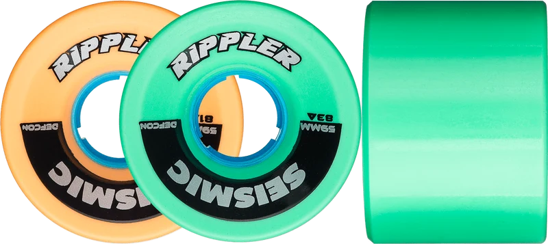 Seismic: 59mm RIPPLER Longboard Wheels