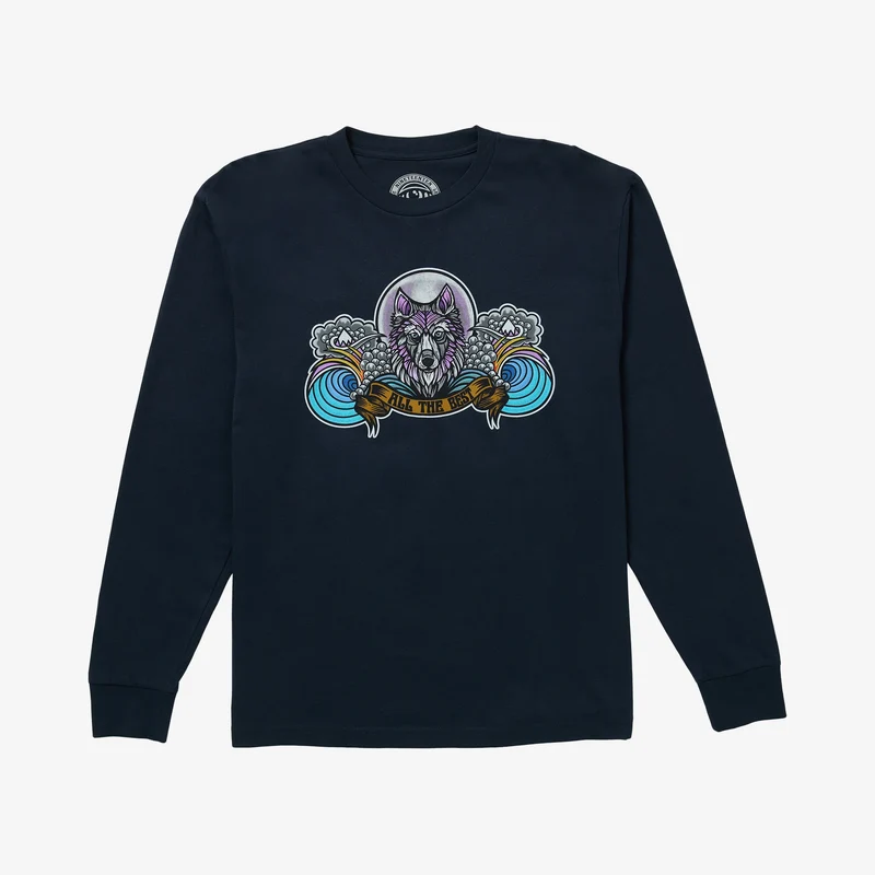 1910 HHHowler L/S T-Shirt - Navy