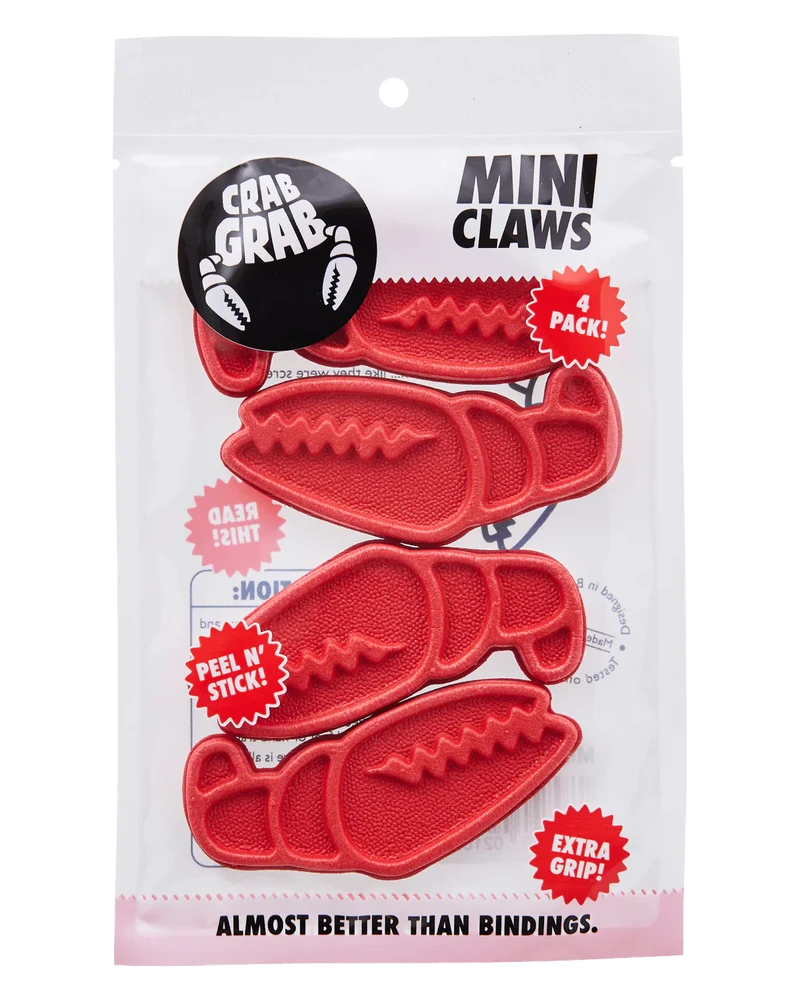 Crab Grab Mini Claws Stomp Pad - Red