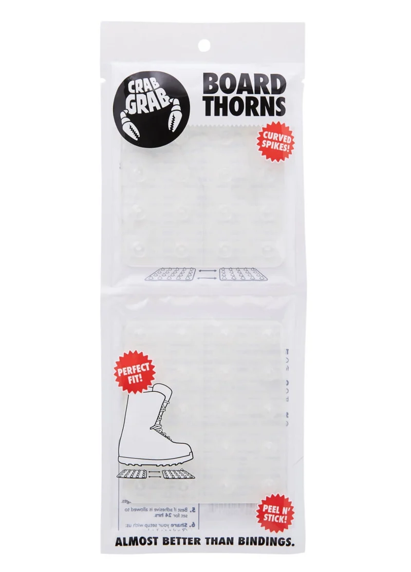 Crab Grab Board Thorns Stomp Pad - Clear