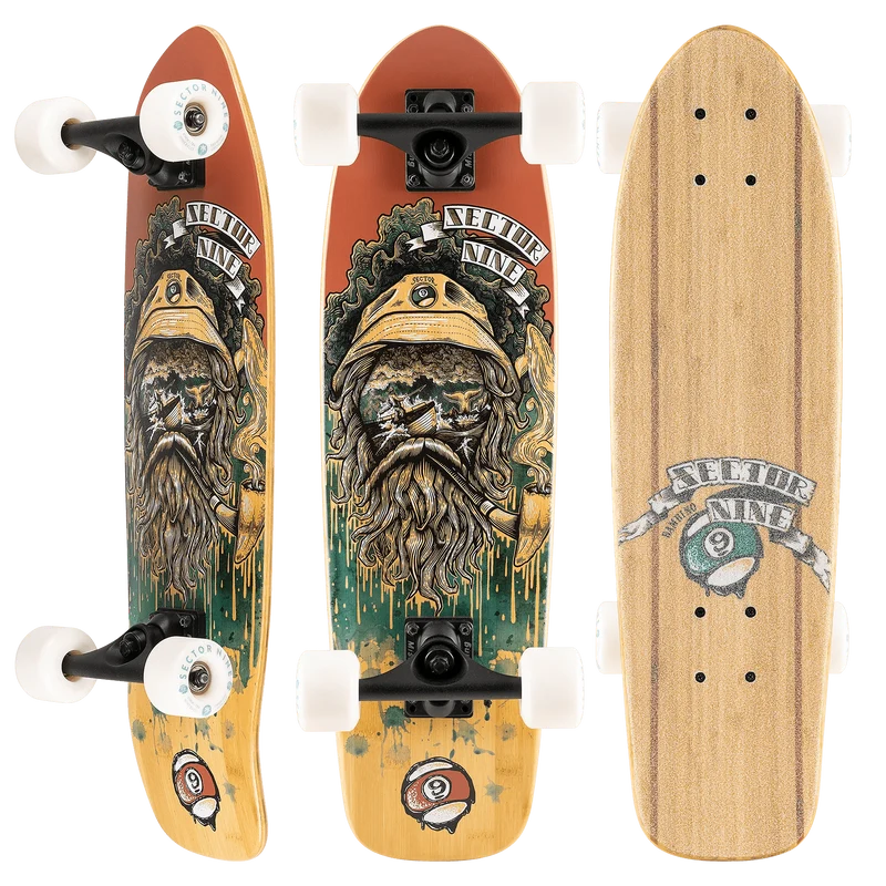 Sector 9: Bambino Skipper Longboard Skateboard Complete