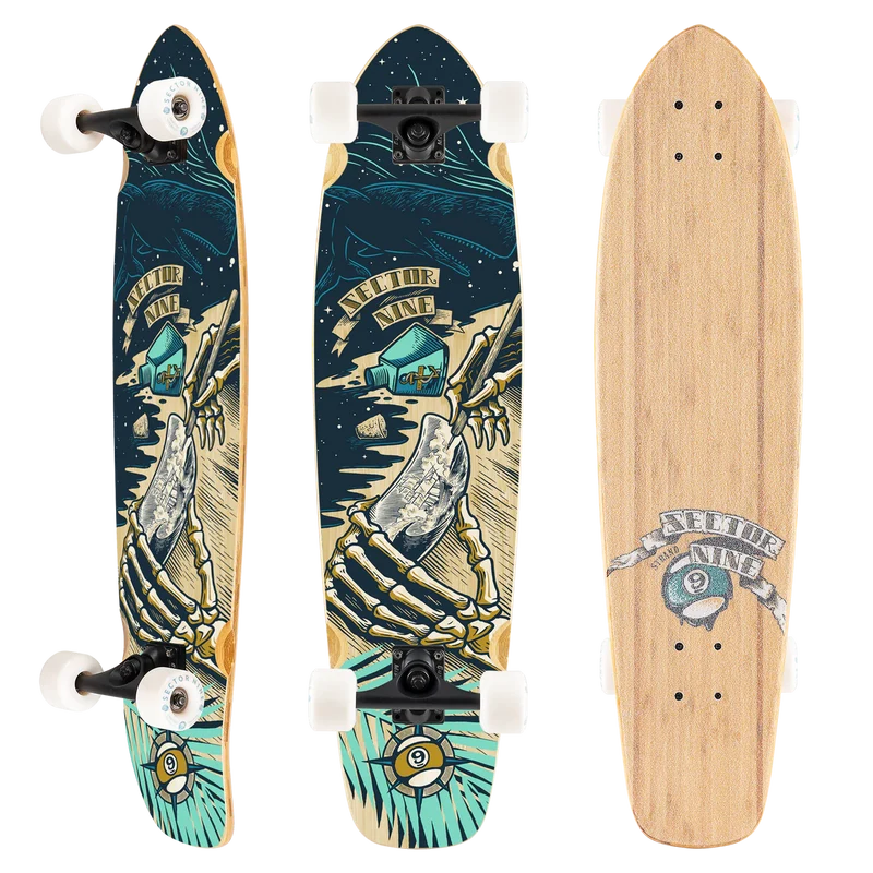 Sector 9: Strand Castaway 34" Longboard Skateboard Complete