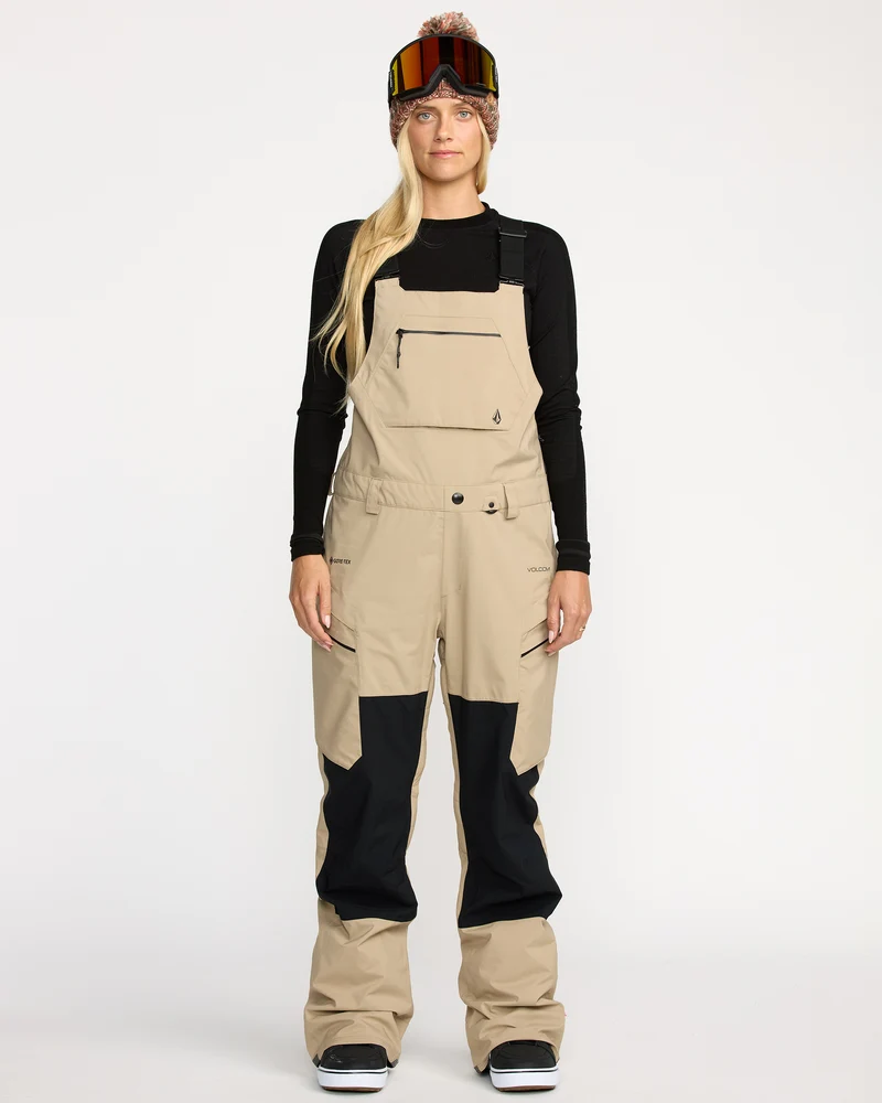Ash Stretch Gore-Tex Latzhose - Oatmeal