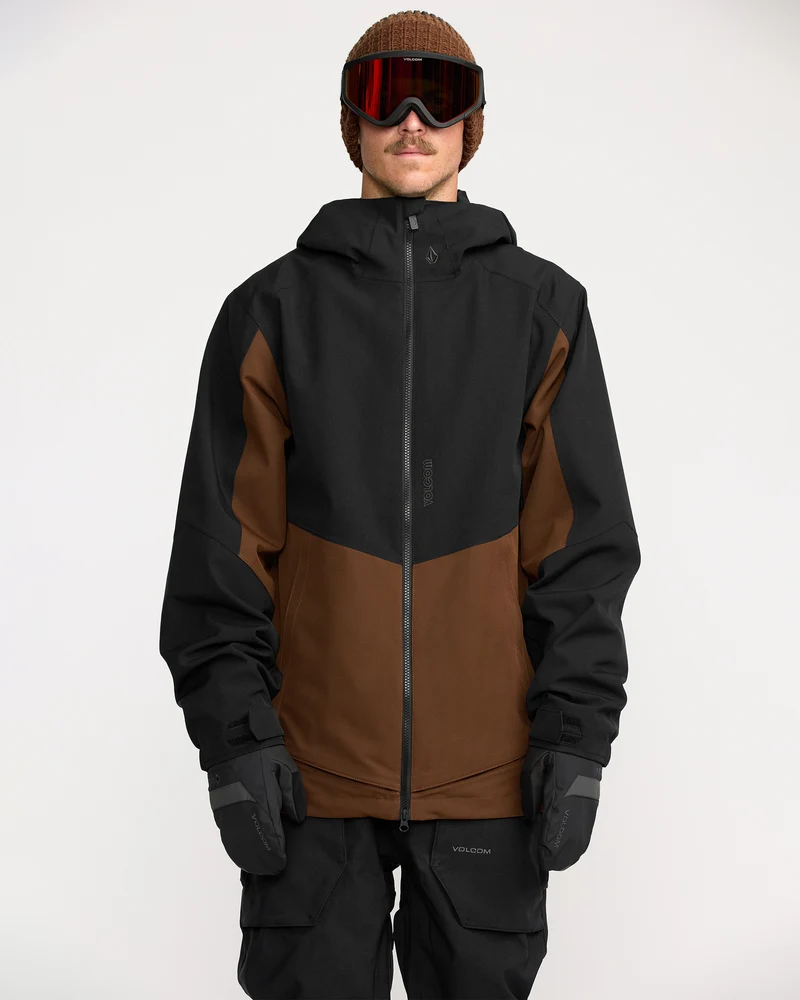 Brighton Full Zip Jacke - Brown
