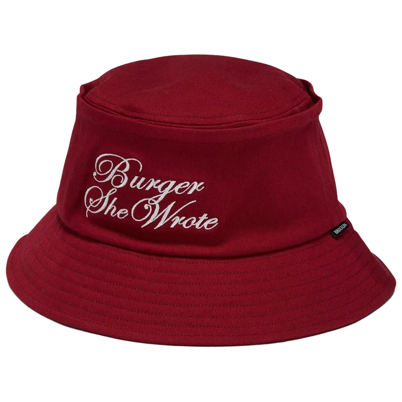 Burger She Wrote Bucket Hat