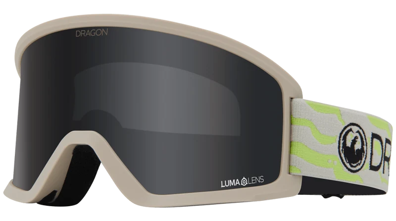 Dragon DX3 OTG Goggles - Kelp/Lumalens Dark Smoke