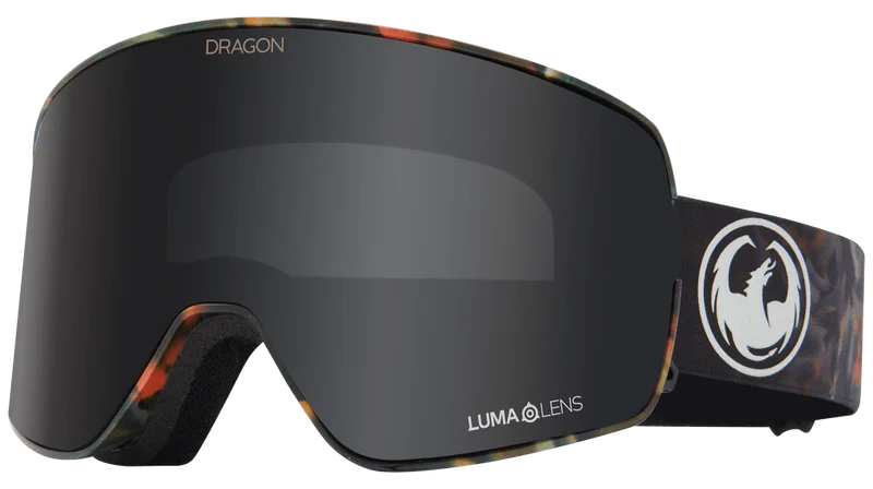 Dragon NFX2 Goggles - Fireleaf/Lumalens Dark Smoke + Lumalens Amber
