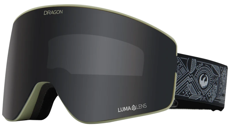 Dragon PVX2 Goggles - GIGI RUF/Lumalens Dark Smoke + Lumalens Light Rose