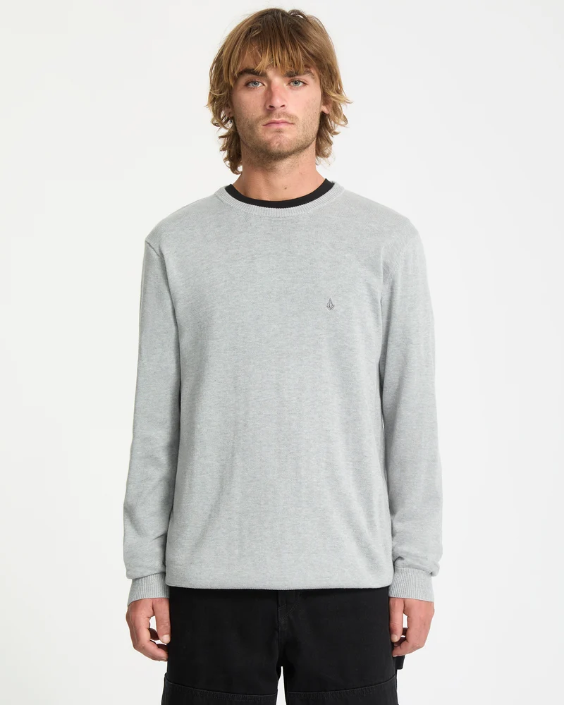 Uperstand Pullover - Light Grey Heather