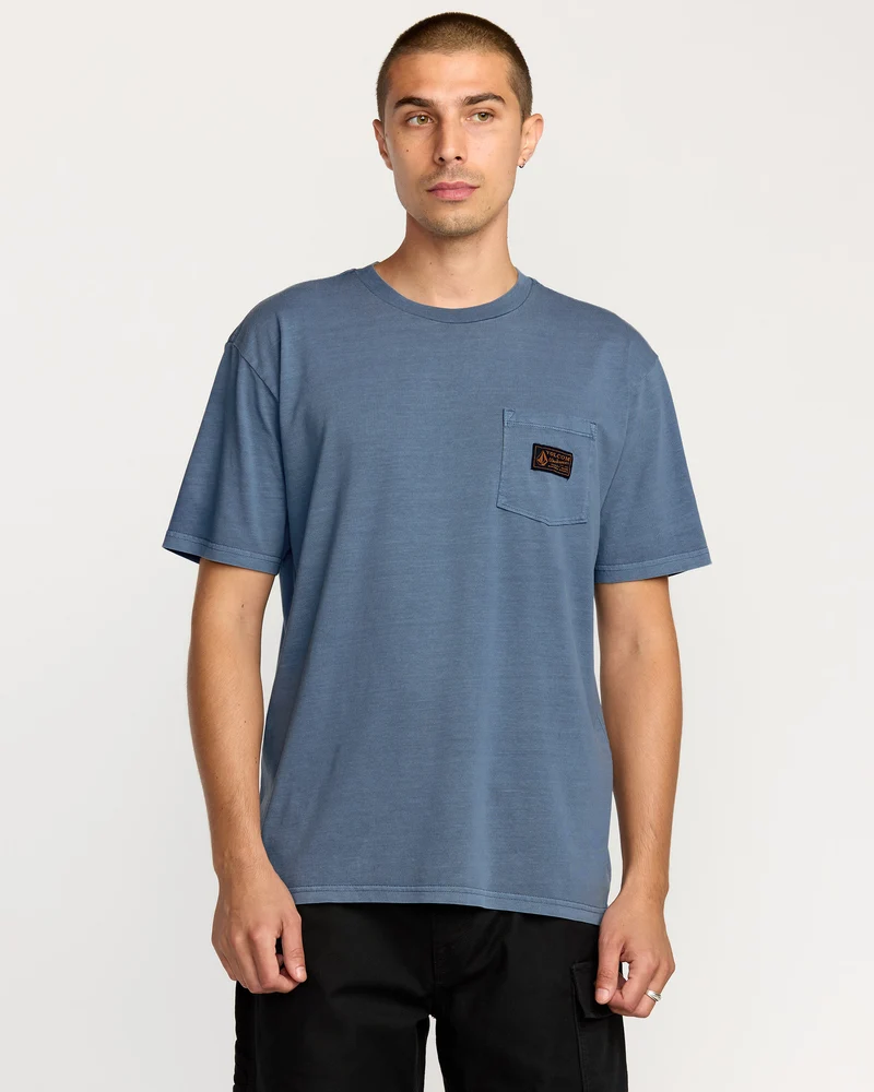 Workwear Certified Pocket T-Shirt - Blue Wash