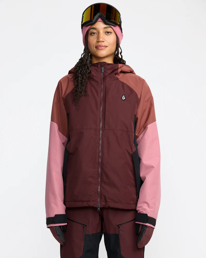 Agate Insulated Jacke - Oxblood