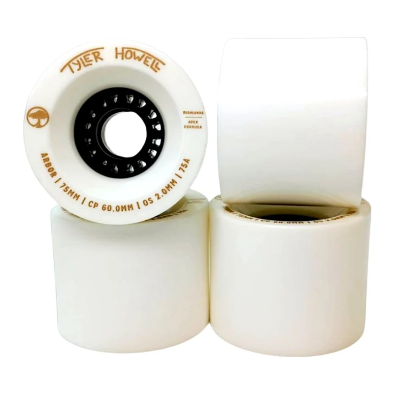 Arbor: 75mm Highlands Tyler Howell 75a Longboard Wheels