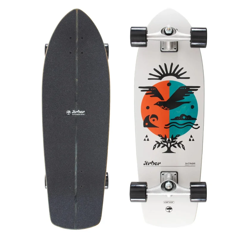 Arbor: CX Surfskate Surf Rocket 30.5" Surfskate Longboard Complete