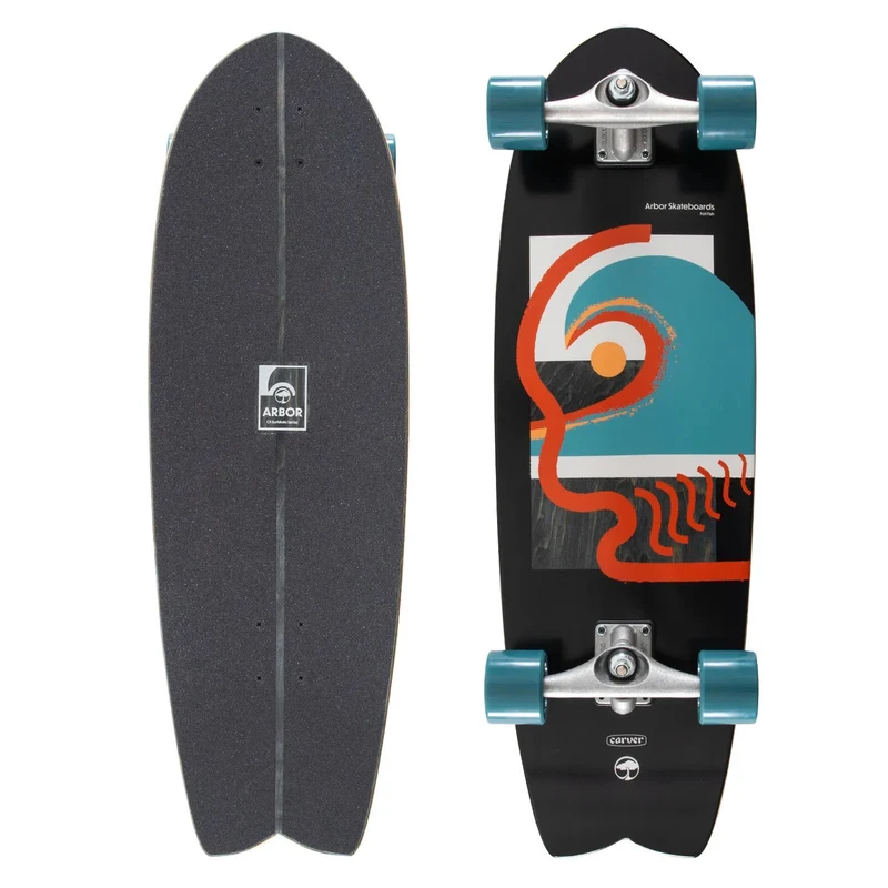 Arbor: CX Fat Fish 32" Surfskate Longboard Complete