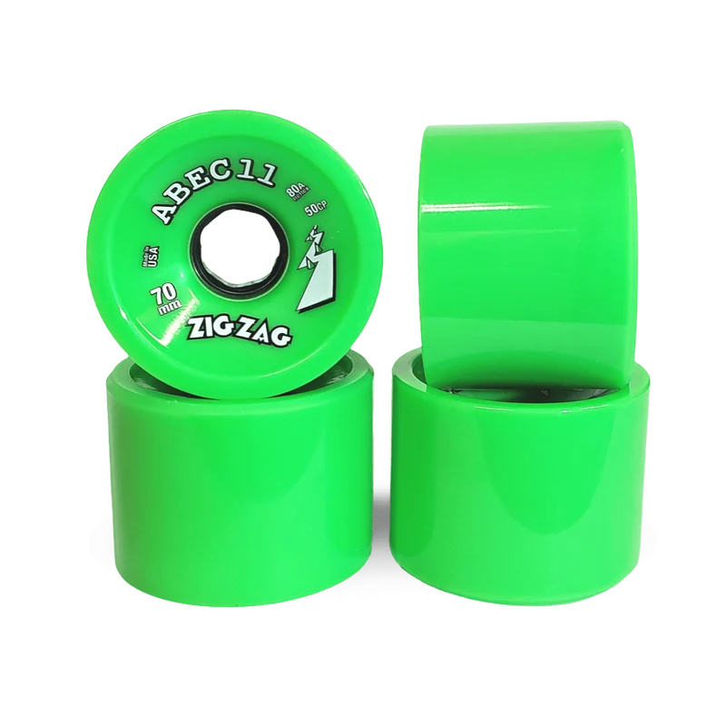 Abec11: 70mm Zig Zag Longboard Skateboard Wheels