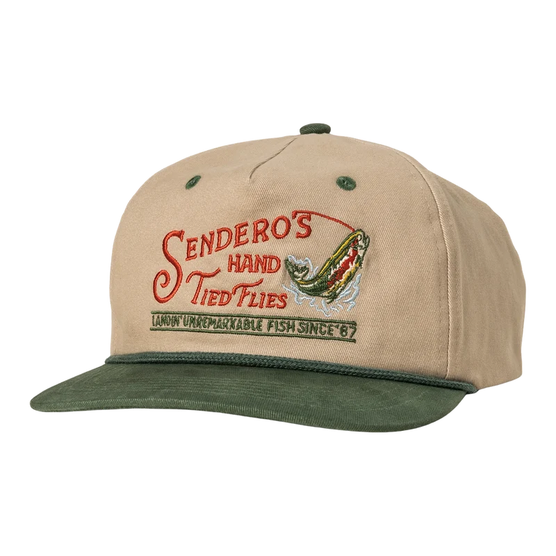 Hand Tied Flies Hat